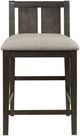 Mazin Furniture Daye 3 Piece Brown Cherry Counter Height Set-1