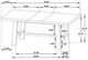 Coaster® Middleton 6-Piece Natural Extension Leaf Dining Set-4