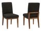 Artisan & Post by Vaughan-Bassett Crafted Cherry by Ben & Erin Napier Black/Medium Cherry Upholstered Side Chair -2