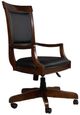 Liberty Furniture Brayton Manor Black/Cognac Junior Executive Desk Chair-0
