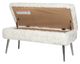 Jofran Inc. Huggy Natural Storage Bench-3