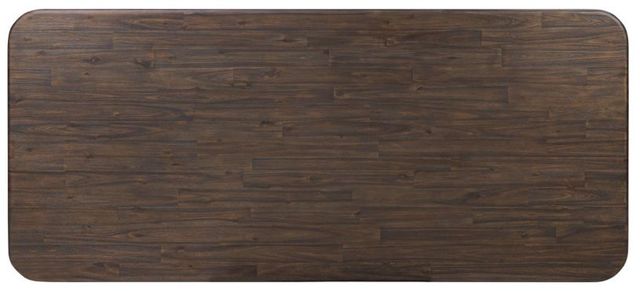 Nest Home Collections Trinity Dark Vitri 86" Rectangular Dining Table-3