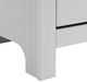 Elements International Sami White Youth Nightstand-4
