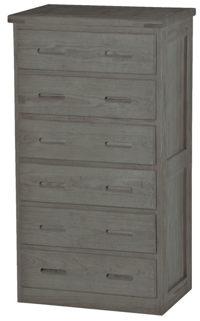 Crate Designs™ Furniture Graphite Chest with Lacquer Finish Top Only-0