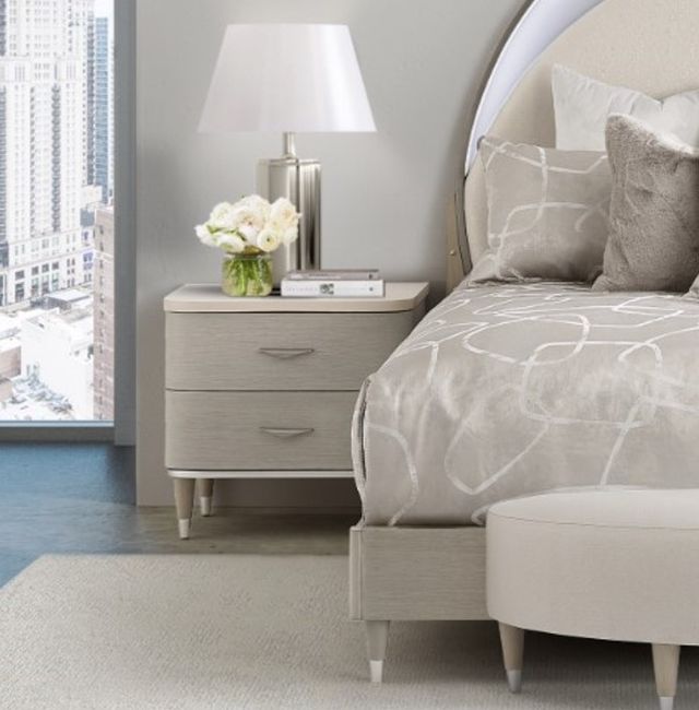Michael Amini® Eclipse Moonlight Nightstand-1