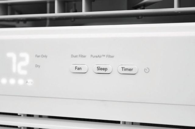 Frigidaire® 12,000 BTU White Window Room Air Conditioner with Supplemental Heat-3