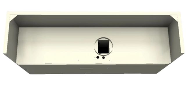 Vent-A-Hood® 48" Biscuit Wall Mounted Range Hood-2