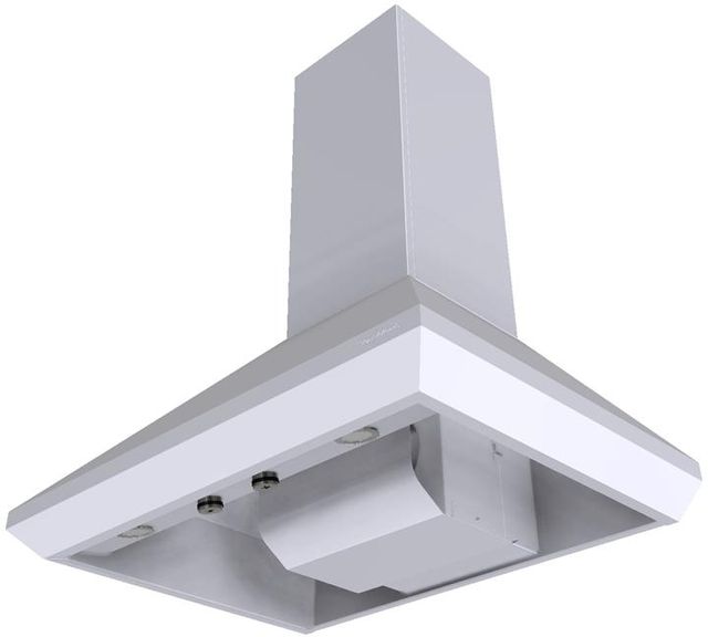 Vent-A-Hood® 30" White Euro Style Wall Mounted Range Hood-3