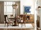 American Drew® Berkshire Hillcrest Warm Cognac Round Dining Table-1