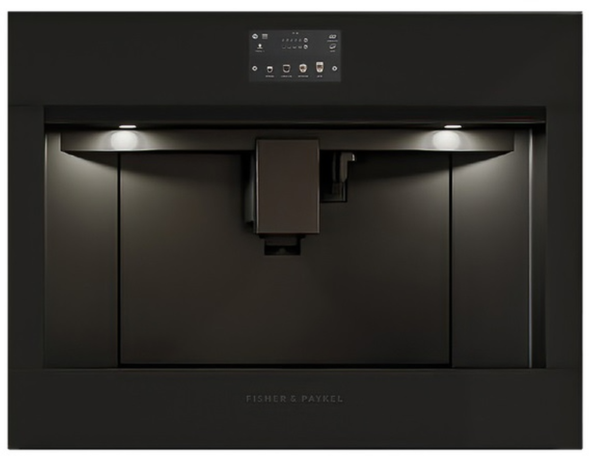 Fisher Paykel Series 9 24 Black Built In Coffee Maker
