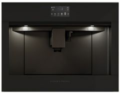 Fisher & Paykel Series 9 24" Black Built-In Coffee Maker