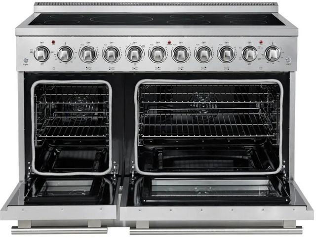 FORNO® Paolo 48" Stainless Steel Pro Style Electric Range -1