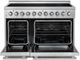 FORNO® Paolo 48" Stainless Steel Pro Style Electric Range -1