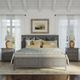 Jofran Inc. Maxton Stone King Panel Storage Bed-1