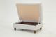 Luonto® Furniture Flex White Storage Ottoman-1