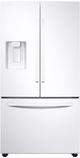 Samsung 27.0 Cu. Ft. White 3-Door French Door Refrigerator-0