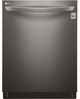 LG 24" Top Control Built-In Dishwasher-Black Stainless Steel-0