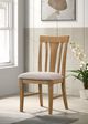 Coaster® Hartville Natural Light Brown Side Chair-4