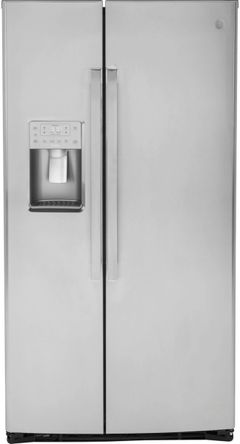 GE Profile™ 36 in. 25.3 Cu. Ft. Stainless Steel Side-by-Side Refrigerator