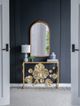 A & B Home Tamara Gold Metal Console Table-5