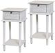 Stylecraft 2-Piece Gray Wash Side Table Set-0