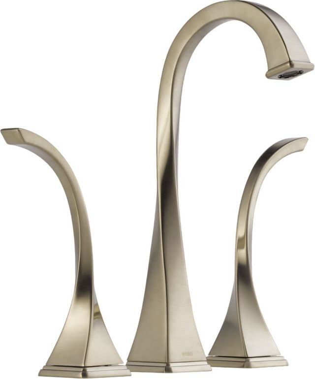 Brizo Virage® Brilliance® Brushed Nickel 12" Widespread Vessel Lavatory Faucet-0