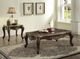 ACME Furniture Latisha Brown Top Coffee Table with Antique Oak Base-1