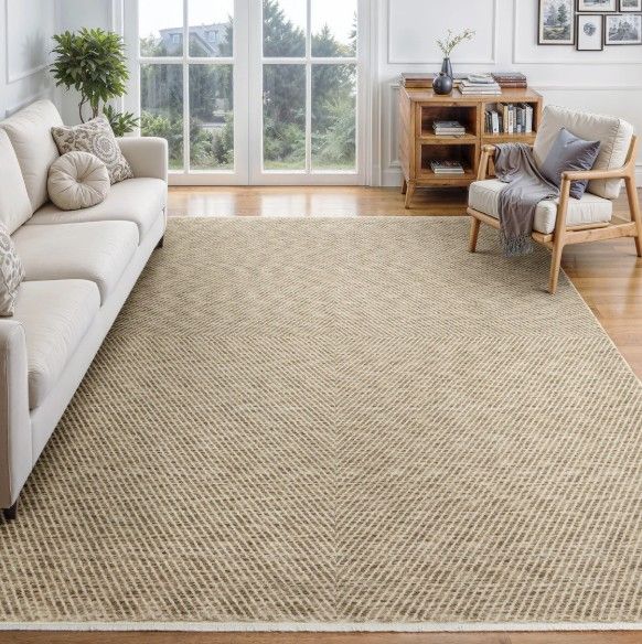 Oriental Weavers™ Echo Beige 5'x8' Area Rug-1