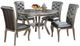 Furniture of America® Amina 5-Piece Champagne Dining Table Set-0