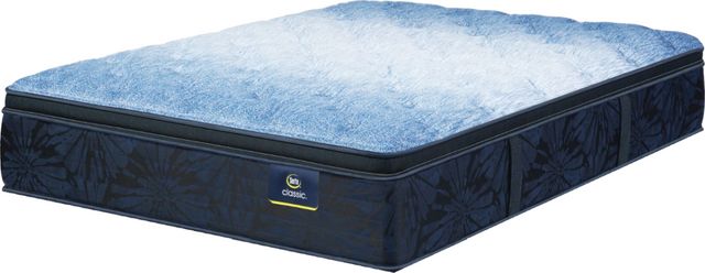 Serta® Classic® Brecon 14.5" Wrapped Coil Plush Pillow Top Queen Mattress