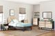 Signature Design by Ashley® Piperton 5-Piece Two-Tone Black/Brown Twin Panel Platform Bed Set-5