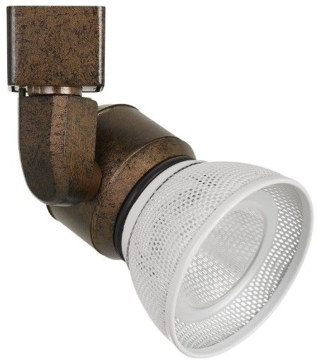 Cal® Lighting & Accessories Rust/White Track Light-0