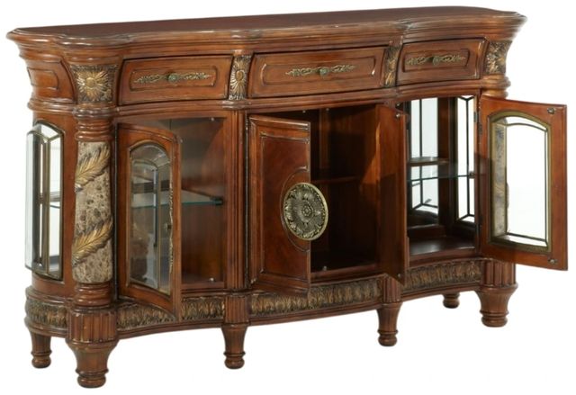 Michael Amini® Villa Valencia Classic Chestnut Sideboard-2