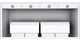Vent-A-Hood® Designer Series 54" White Wall Mounted Range Hood-3