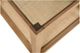Moe's Home Collection Harrington Glass Top Side Table with Natural Base-2