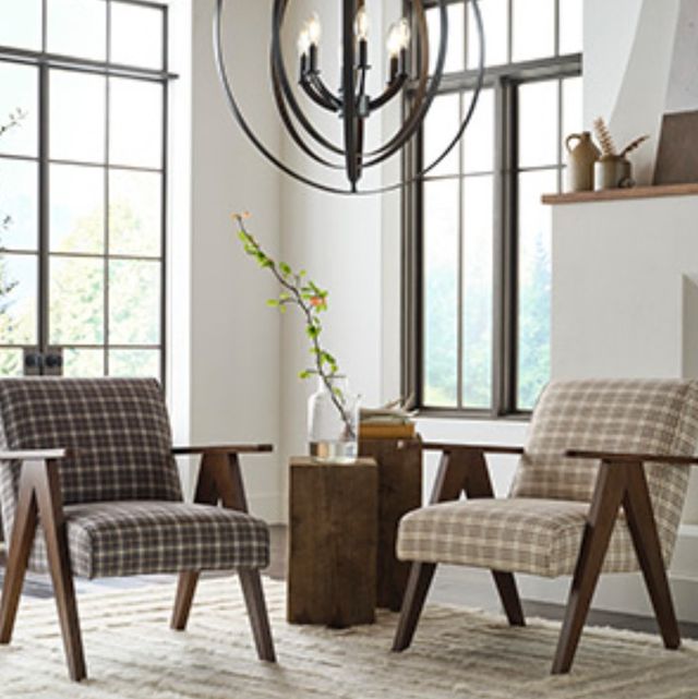 Best® Home Furnishings Customizable Field & Stream Home Bayden Sawhorse Accent Chair with Dark Walnut Legs-3