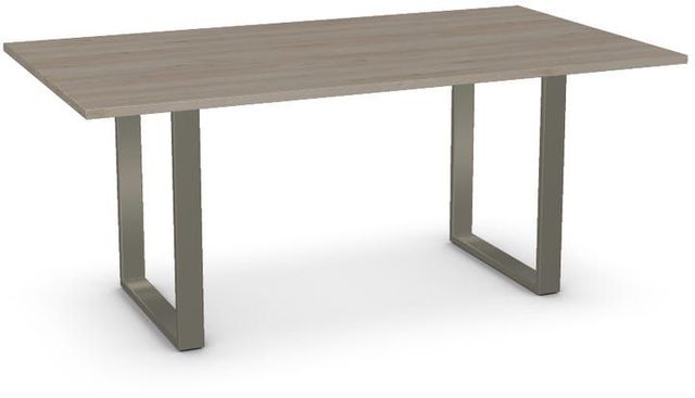 Amisco Customizable Burton 71.5" Thermo Fused Laminate Table-0