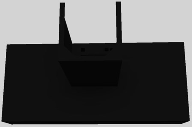 Vent-A-Hood® 48" Black Contemporary Wall Mounted Range Hood-2