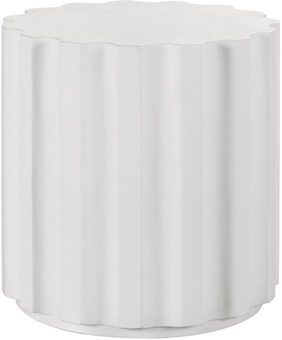 Universal Explore Home™ Coastal Living Outdoor Geneva Abaco White Side Table -0