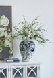 A & B Home Bryn Blue/Gold Ginger Jar-5