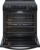Frigidaire® 30"  Black Freestanding Electric Range-1