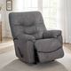 Franklin™ Wessex Cowboy Graphite Fabric Manual Recliner-2
