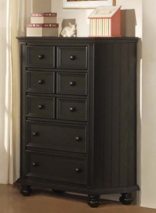 Winners Only® Cape Cod Ebony Drawer Chest-1