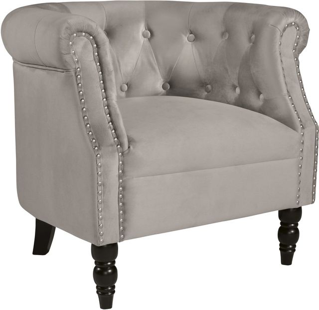 Signature Design by Ashley® Deaza Taupe Accent Chair-0