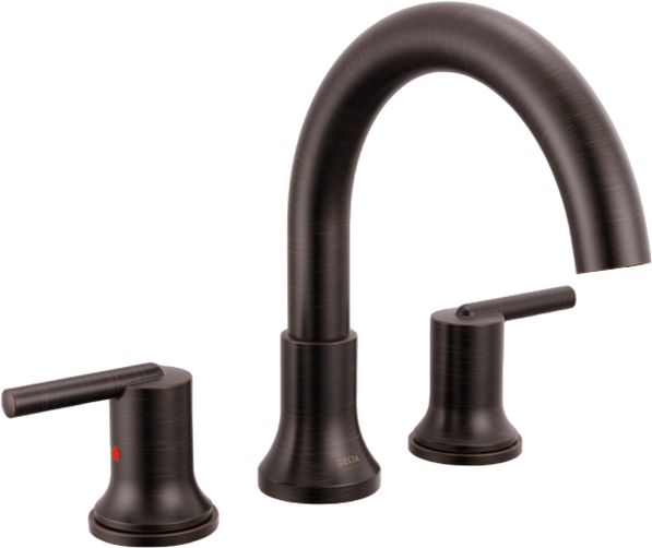 Delta Trinsic® 10" Venetian Bronze Roman Tub Faucet Trim-0