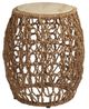 Tommy Bahama® Furniture Los Altos Madrid Travertine Top Accent Table with Brown Base-0
