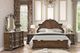 Furniture of America® Leovanni Dark Brown Wood Queen Panel Bed-2
