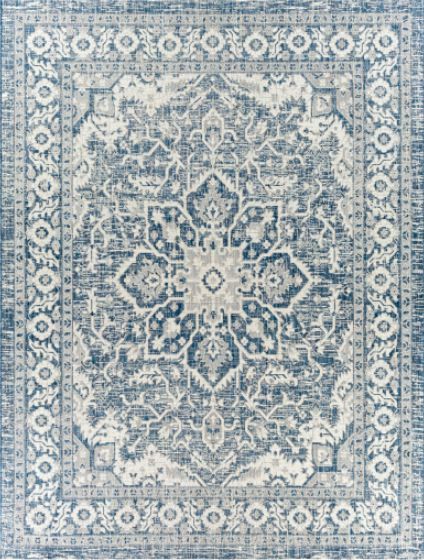Surya Eagean Navy 4'x6' Area Rug-1