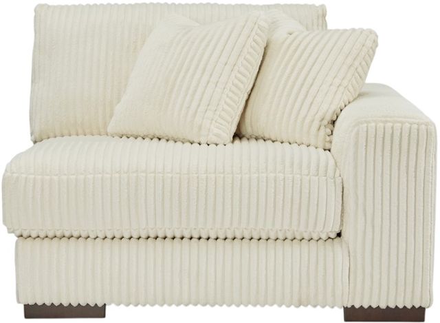 Signature Design by Ashley® Lindyn 4-Piece Ivory Left-Arm Facing Sectional and Chaise-1
