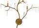 Currey & Company Aviva Stanoff Forest Light Washed Lucerne Gold Wall Sconce-1